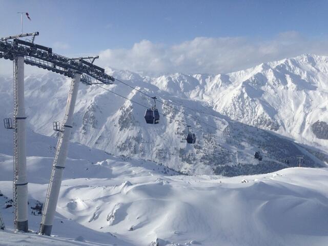 2.400 Meter und 10 Grad minus