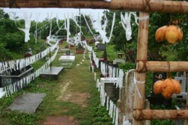Friedhof in Sri Lanka