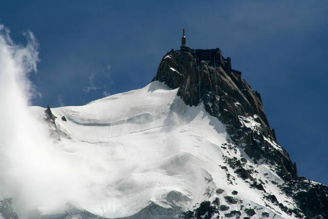 Berggipfel des Mont Blanc