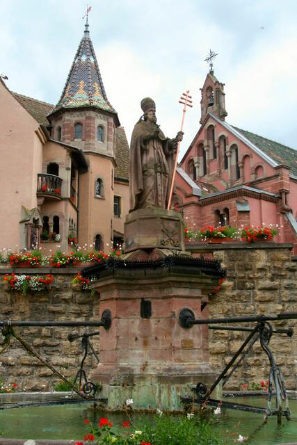 Burg mit St.Leo-Kapelle in Eguisheim, Papst Leo IX. (1049) lebte hier