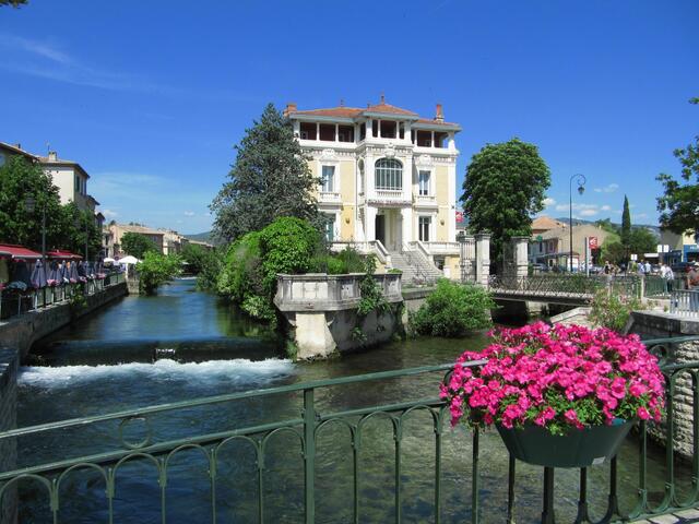 L’Isle-sur-la-Sorgue, südfranzösische Gemeinde in der Nähe von Avignon