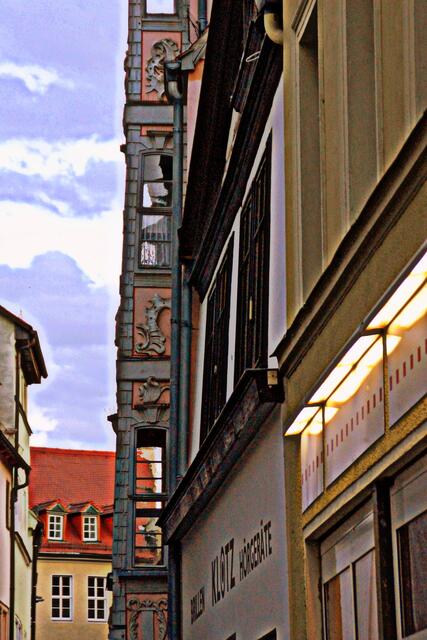Erkerfront in der Engelgasse