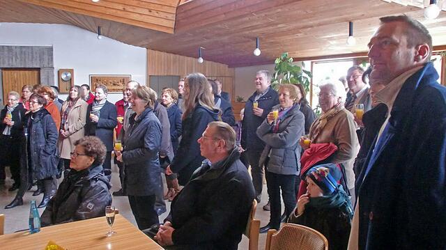 .. und lauschten den Retrospektiven.