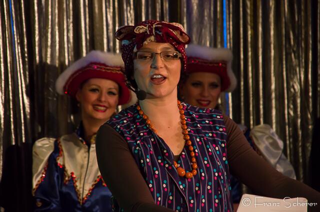 Großer ORCC-Faschingsball 2013 - "Männer sind ..." Melanie Henschel in der Bütt'