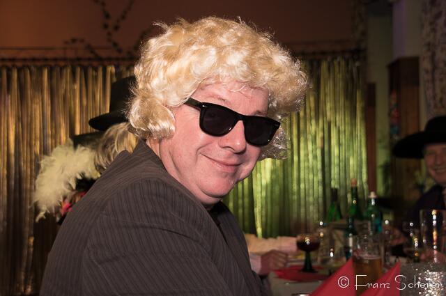 Großer ORCC-Faschingsball 2013 - "Erblondet": Stadtrat Johannes Hatzold