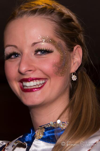 Großer ORCC-Faschingsball 2013 - Verena Volgmann, Trainerin und Tänzerin in der ORCC Showtanz-Garde