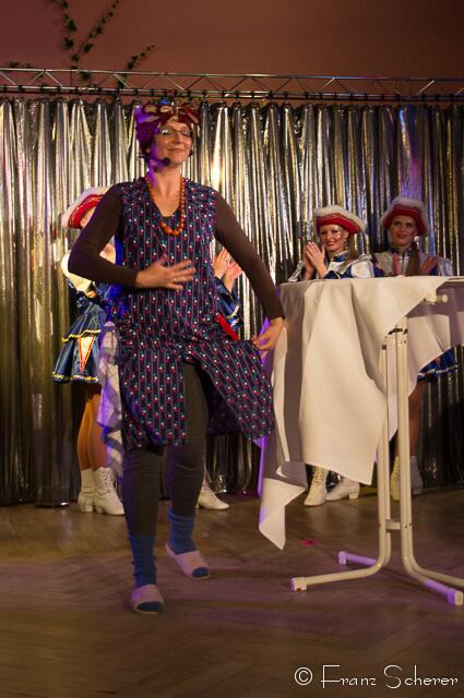 Großer ORCC-Faschingsball 2013 - "Männer sind ..." Melanie Henschel in der Bütt'