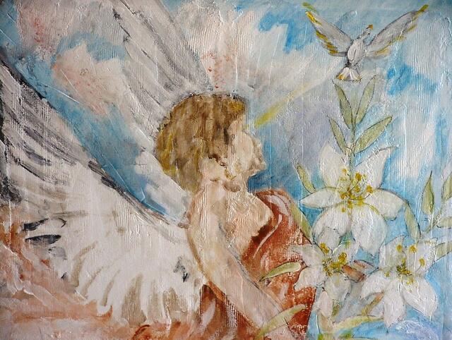 selbst gemalt, ausgestellt in Modern Art- Ausstellung 2012 in Gröbenzell