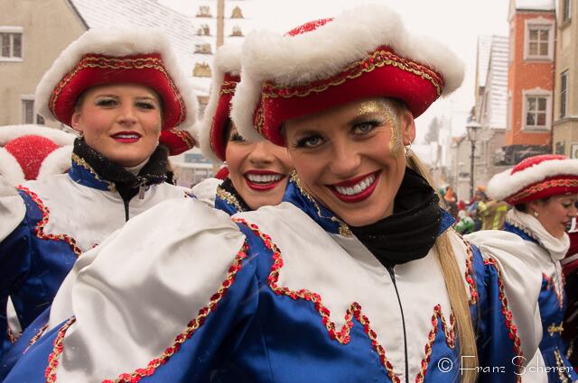Friedberger Faschingszug 2013 - Die ORCC Showtanz-Garde