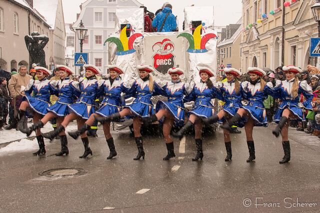 Friedberger Faschingszug 2013 - Die ORCC Showtanz-Garde
