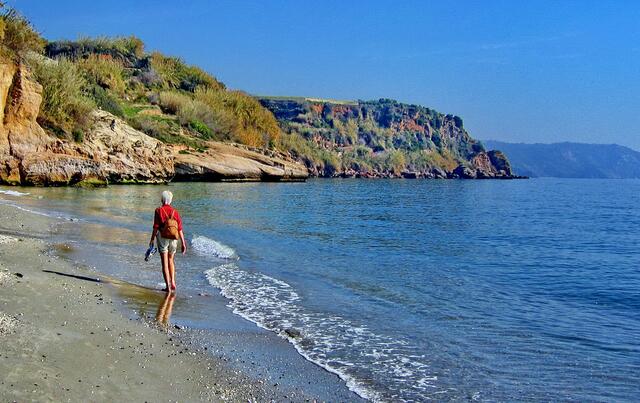 In der Bucht von Nerja