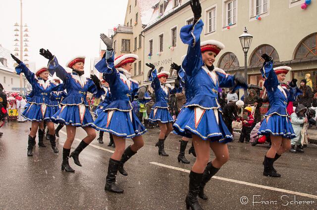 Friedberger Faschingszug 2013 - Die ORCC Showtanz-Garde