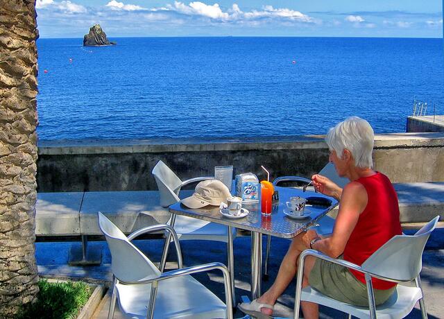 Ruhetag am Meer in Funchal