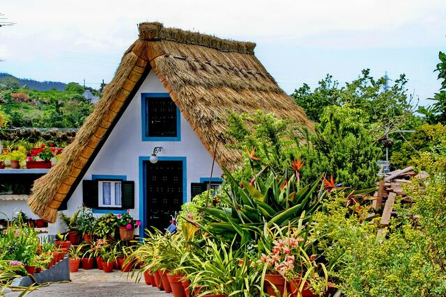 Typisches Haus in Santana