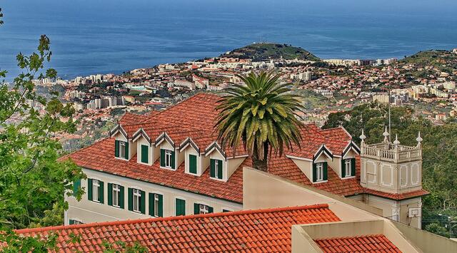 Blick von Monte aufs Meer