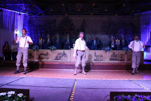 v.l.n.r. Karsten Kny, Ralf Döring und Michael Schönfelder als "Die Heiopeis"