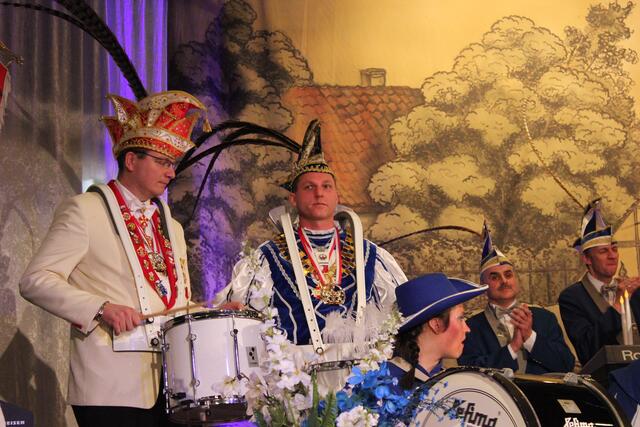 Prinz Torsten I. und Prinz Heiko I. durften sich auch Musikalisch betätigen