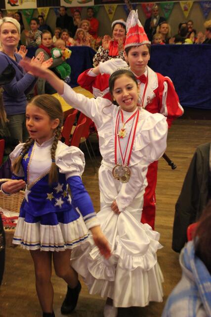 Einzug des Kinderprinzenpaars der Landeshauptstadt Hannover Janek I. und Elaine I. und ihrem Hofstaat