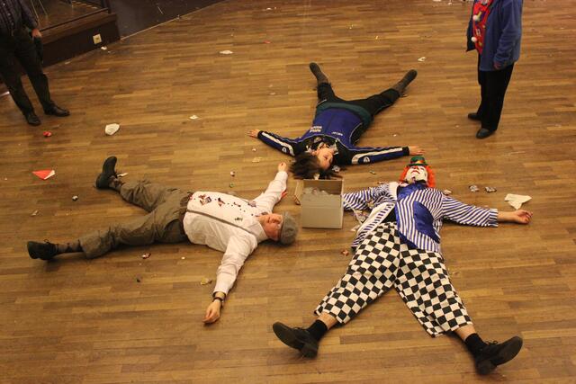 Die Karnevalsparty war zuende und alle Aktiven waren fix und fertig, aber GLÜCKLICH.