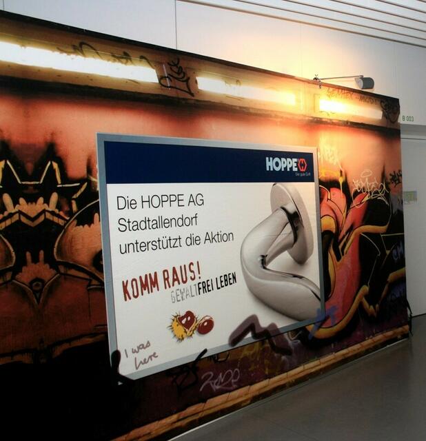 Die Stadtallendorfer Firma Hoppe ist einer der Sponsoren des Sinnesparcours.