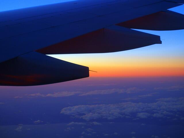 ....die untergehende Sonne