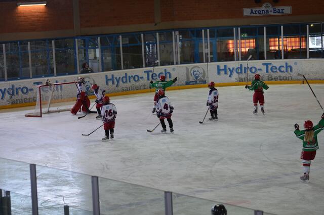 Torjubel der Pinguine