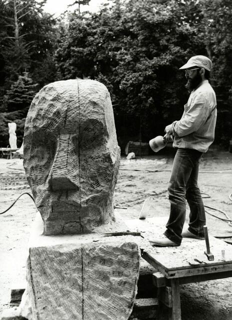 Anatans Snaras aus Vilnius war Teilnehmer am 1. Pleinair 1988 | Foto: Eberhard Kaufmann