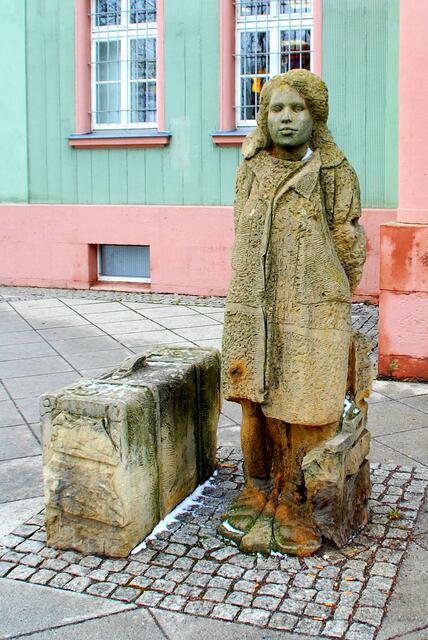 Das wohl bekannteste im Bildhauer-Pleinair 1990 entstandene Steinbild