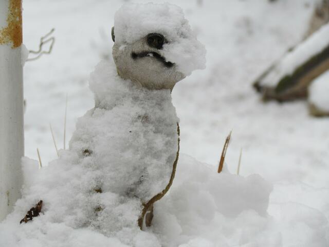 Was für ein Schnee an diesem Tage...