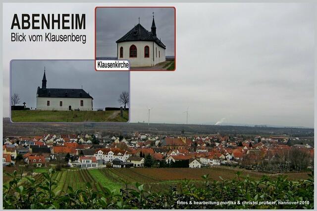 ...während des Urlaubs rund um Worms entstanden etliche eigene Ansichtskarten...