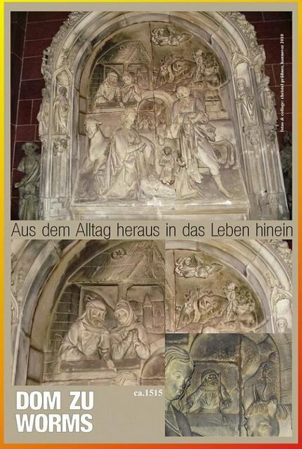 während des Urlaubs rund um Worms entstanden etliche eigene Ansichtskarten...