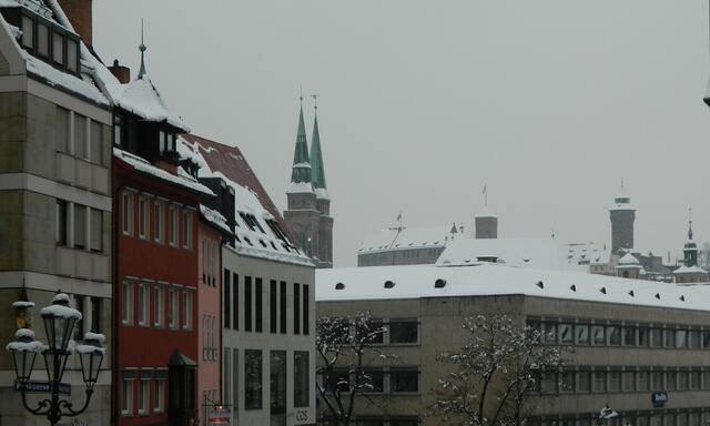 Sebalduskirche und Kaiserburg
