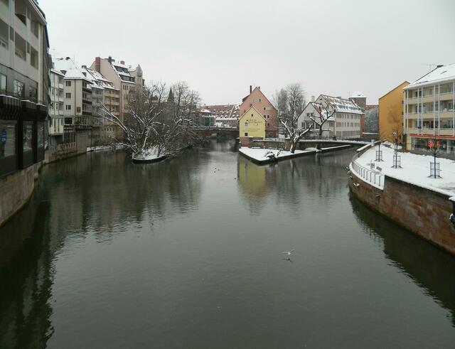 Pegnitz an der Karlsbrücke