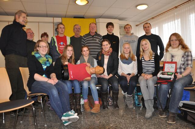 Alle geschult! Für unsere Sportler im Einsatz! Danke Euch allen! Vor allem Tanja, die die Fortbildung zum zweiten Mal hervorragend durchgeführt hat.