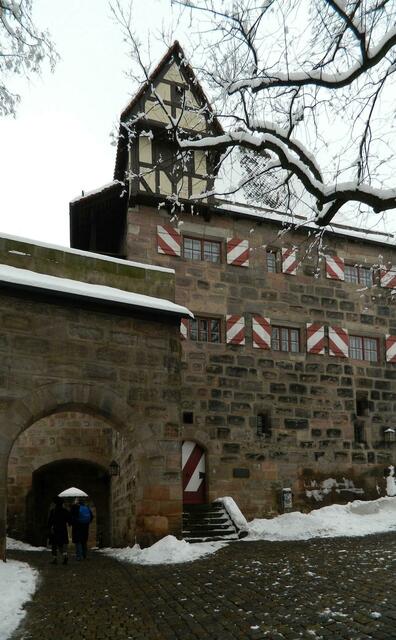 Eingang zur Kaiserburg