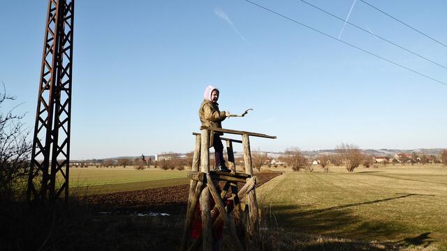 Samstag der 2.3.2013 - welch eine Aussicht !