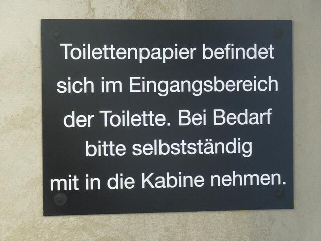 Hoffentlich liest das auch jeder.