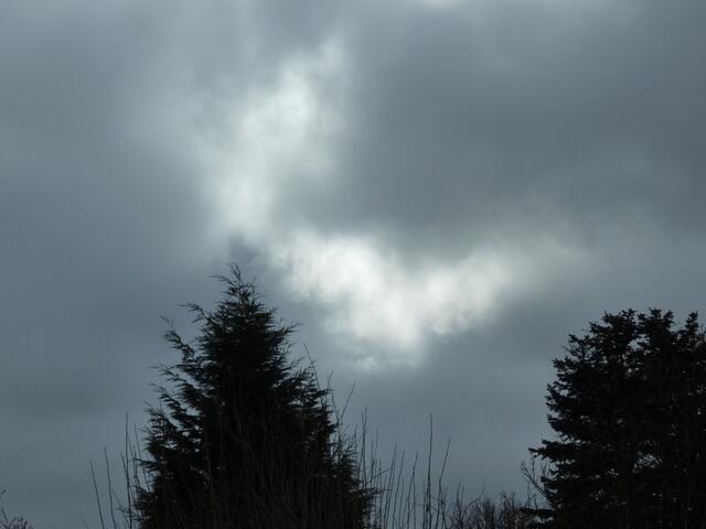 So war es seither: Erfolgreiches Sonnenversteck hinter Wolken