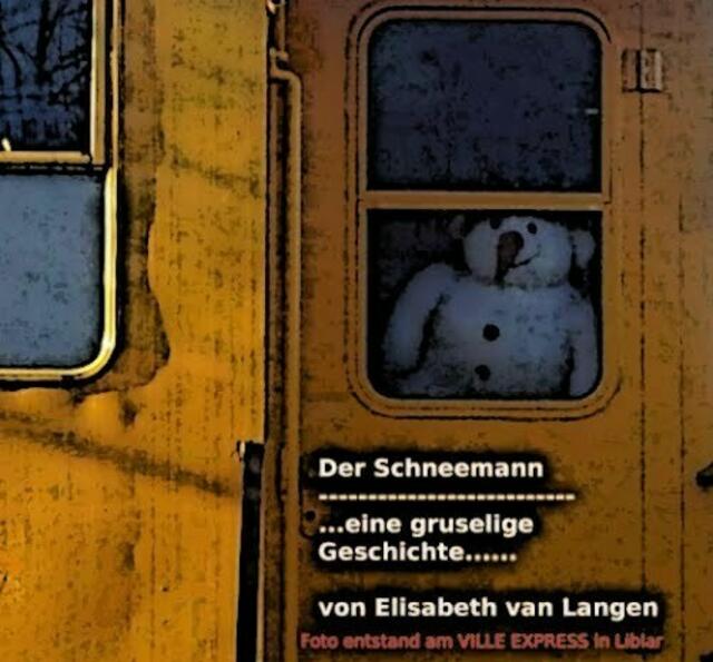 Foto entstand am "Ville Express" in Liblar.  Die Geschichte "Der Schneemann" wurde an einem kalten Wintertag in Köln geschrieben.