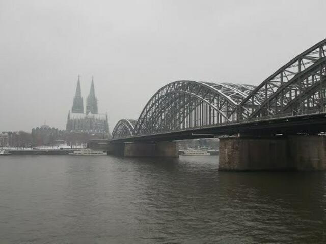 Winter am Rhein