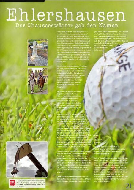 Veröffentlichter Bildbericht aus der OKOK Television Serie "Im Detail - Burgdorfer Land" © OKOK TELEVISION / MYHEIMAT