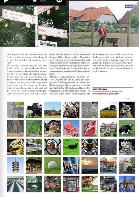 Veröffentlichter Bildbericht aus der OKOK Television Serie "Im Detail - Burgdorfer Land" © OKOK TELEVISION / MYHEIMAT