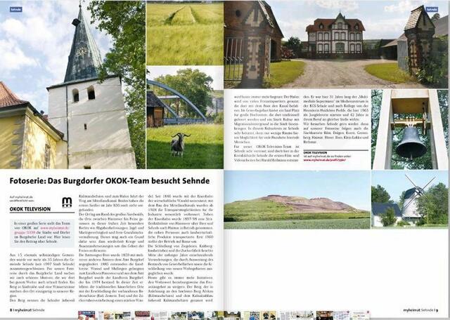 Veröffentlichter Bildbericht aus der OKOK Television Serie "Im Detail - Burgdorfer Land" © OKOK TELEVISION / MYHEIMAT