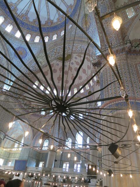 Beeindruckende Sultan Ahmet Camii - die blaue Moschee