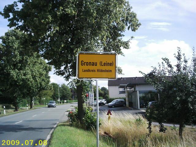 Gronau: Ortseingang Nord