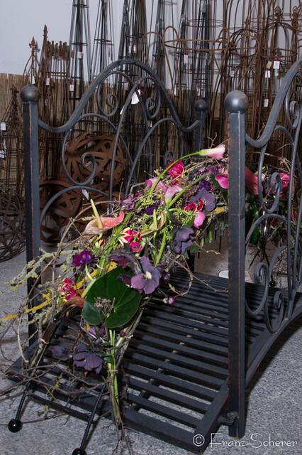 20. Jugendwettkampf 2013 der Floristen-Auszubildenden im Bezirk Schwaben-Mitte.