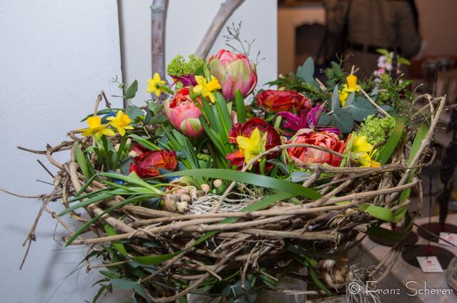 20. Jugendwettkampf 2013 der Floristen-Auszubildenden im Bezirk Schwaben-Mitte.