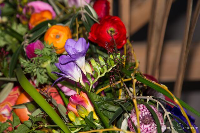20. Jugendwettkampf 2013 der Floristen-Auszubildenden im Bezirk Schwaben-Mitte.