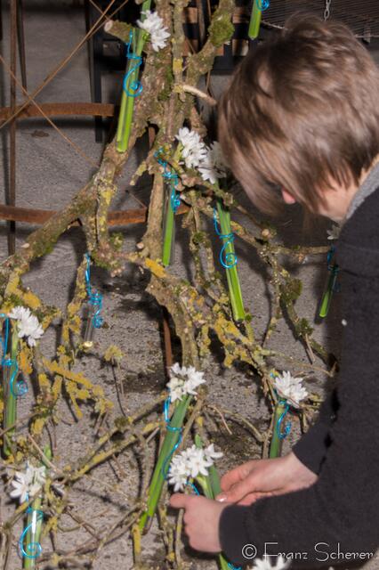 20. Jugendwettkampf 2013 der Floristen-Auszubildenden im Bezirk Schwaben-Mitte.