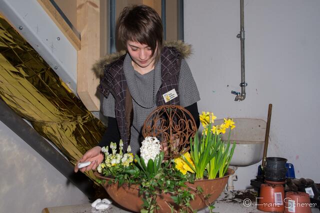 20. Jugendwettkampf 2013 der Floristen-Auszubildenden im Bezirk Schwaben-Mitte.